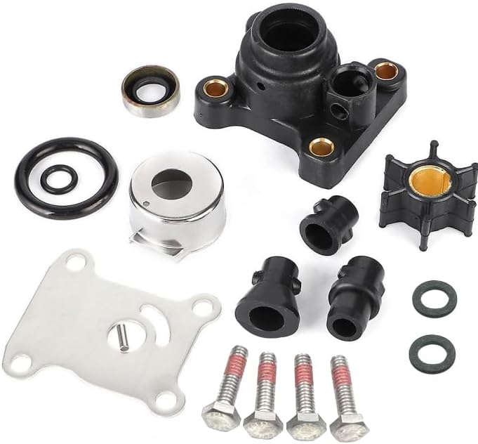 QUICKMARINE 394711 Boat Water Pump Impeller Repair Kit for Johnson Evinrude 8-15 HP Outboard Motors replaces 0394711 Sierra 18-3327 18-3400 Marine Engine - Image 3